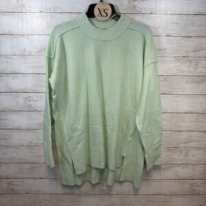 Free People Phoebe High-Low Oversized Tunic Sweater